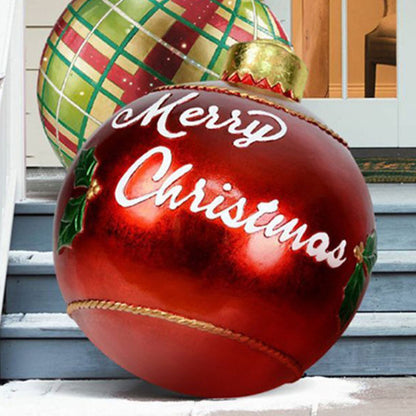 Big Inflatable Christmas Ornament Ball