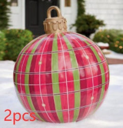 Big Inflatable Christmas Ornament Ball