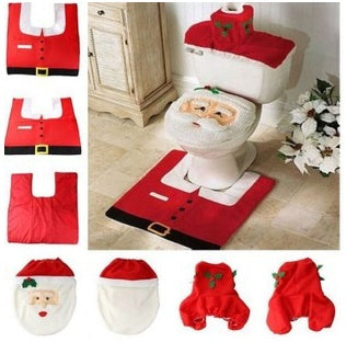 Festive Santa Bathroom Set