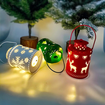 Christmas LED Candle Lanterns