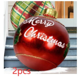 Big Inflatable Christmas Ornament Ball