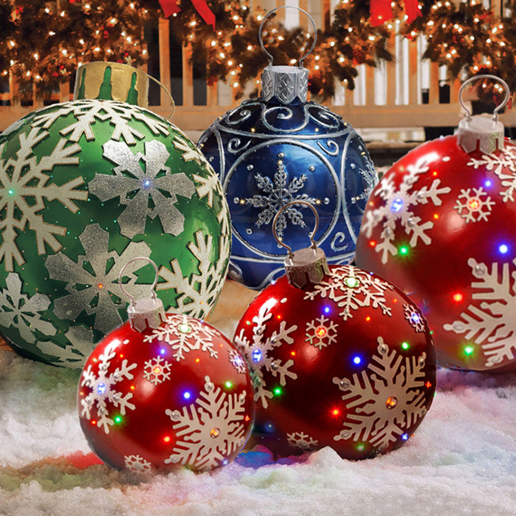 Big Inflatable Christmas Ornament Ball