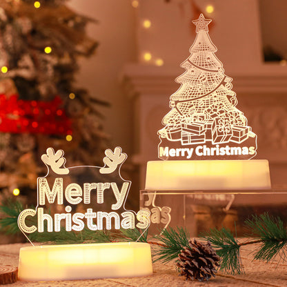 Christmas 3D LED Night Light