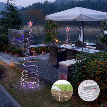 LED Spiral Christmas Tree (6FT)